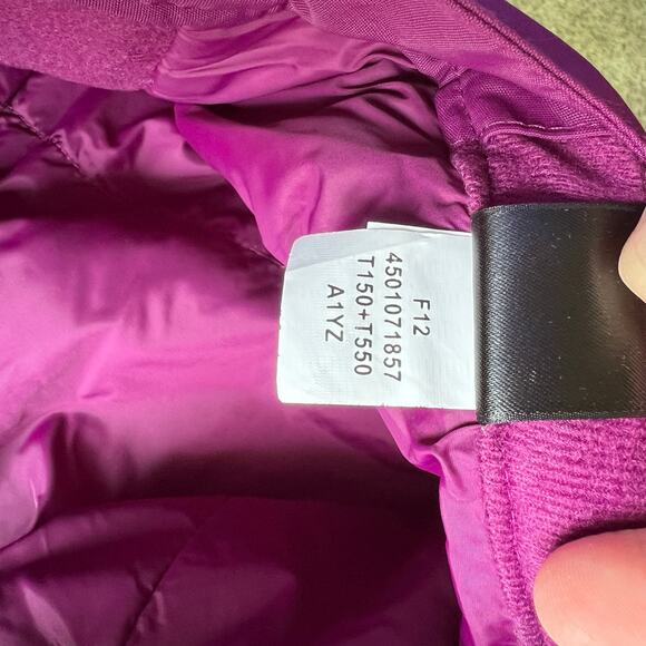 The North Face Snow Pants Snow Board Ski Winter Hyvent magenta purple Women’s XS - Picture 13 of 16